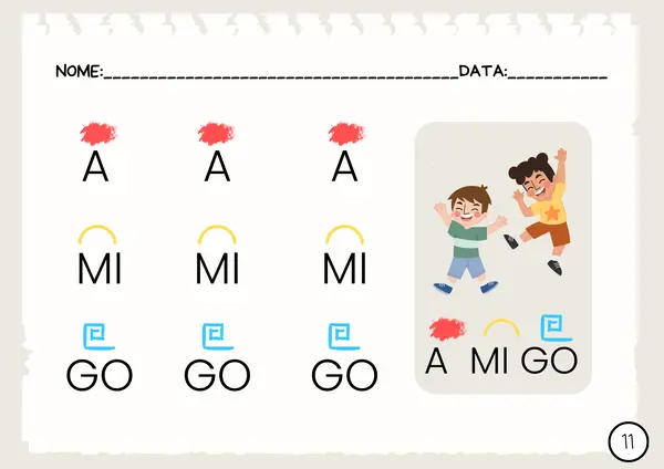 atividadades grafismo fonetico